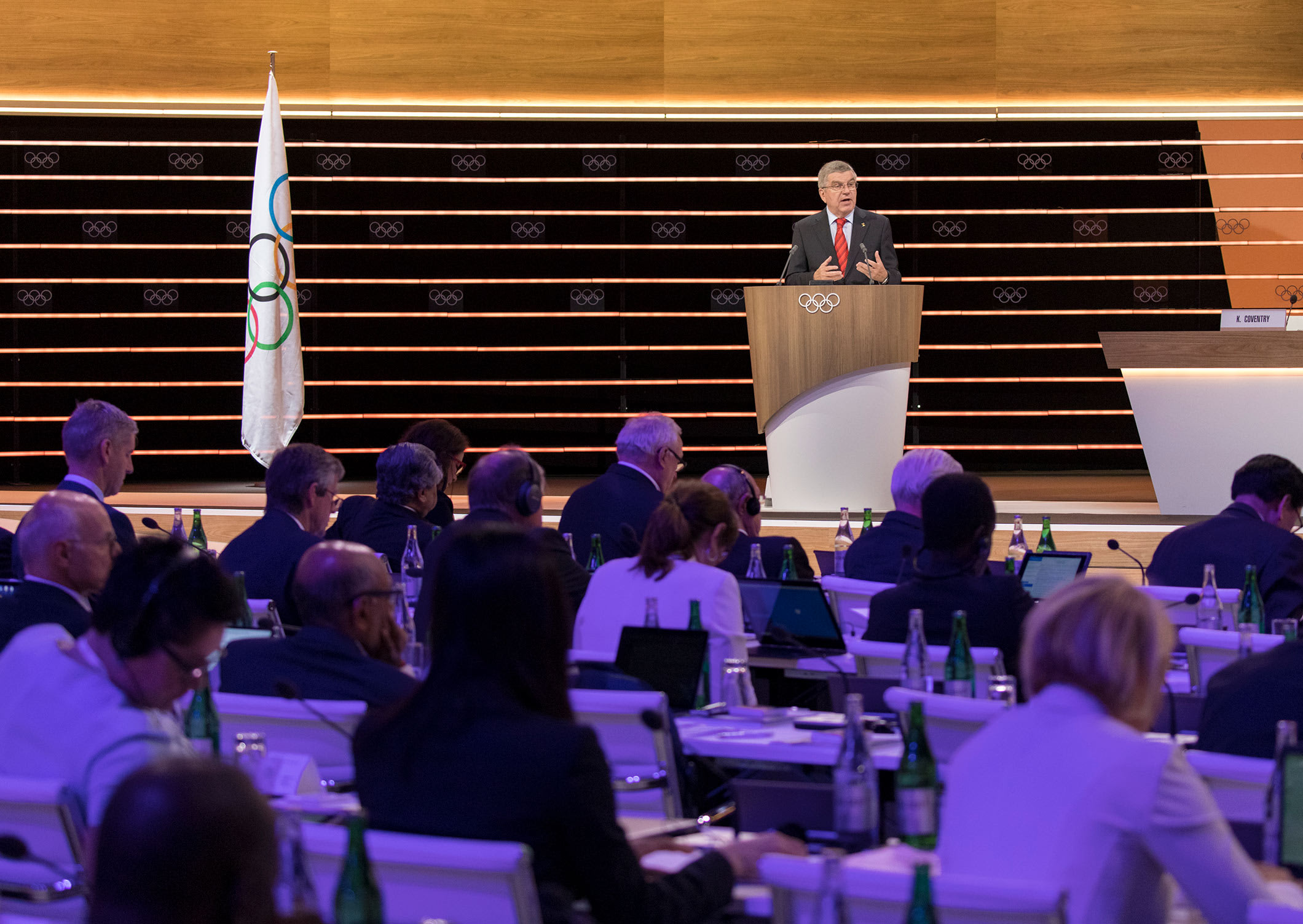 IOC President Speaks Of The Growing Global Relevance Of The Olympic ...