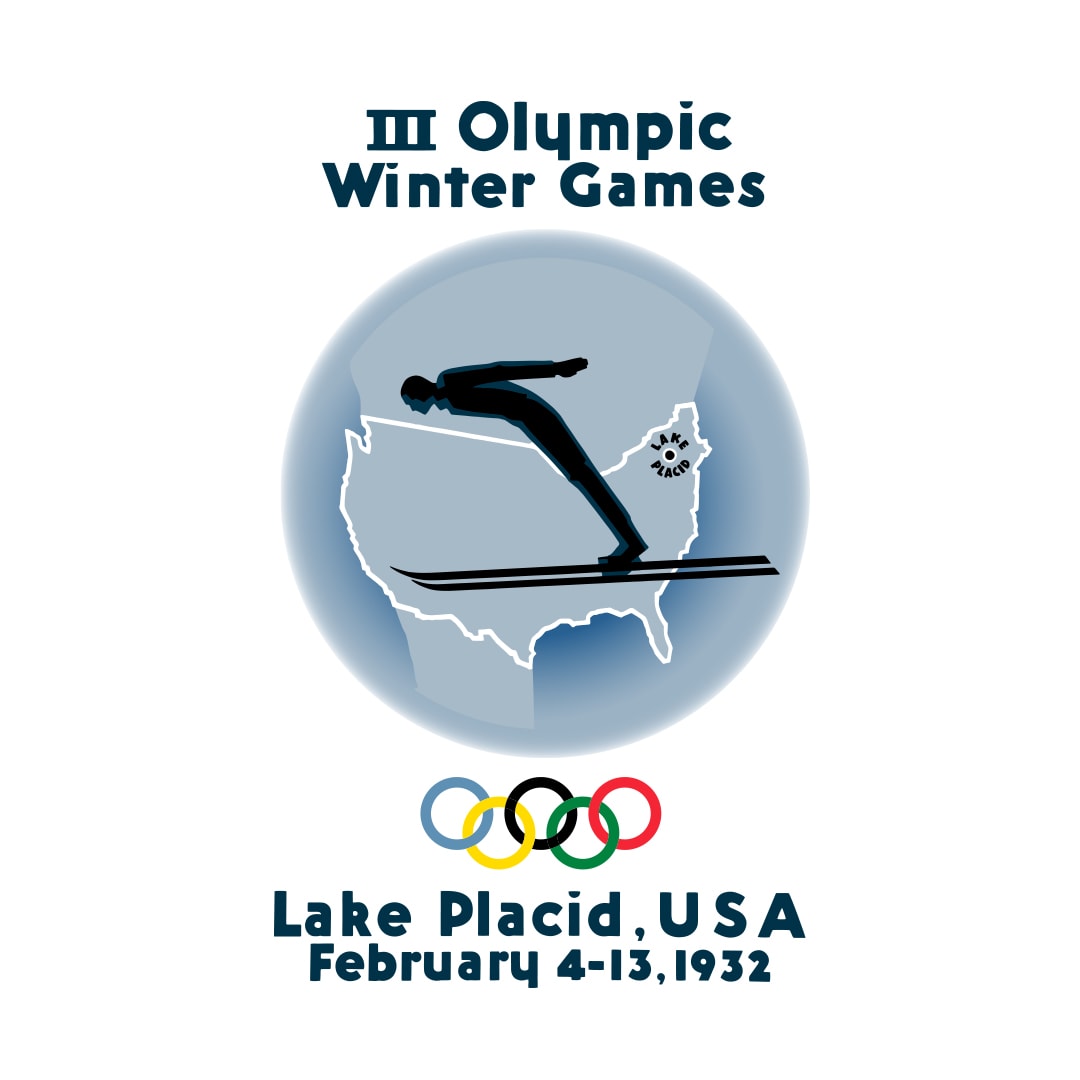1932 Winter Olympics Lake Placid Photos et images de
