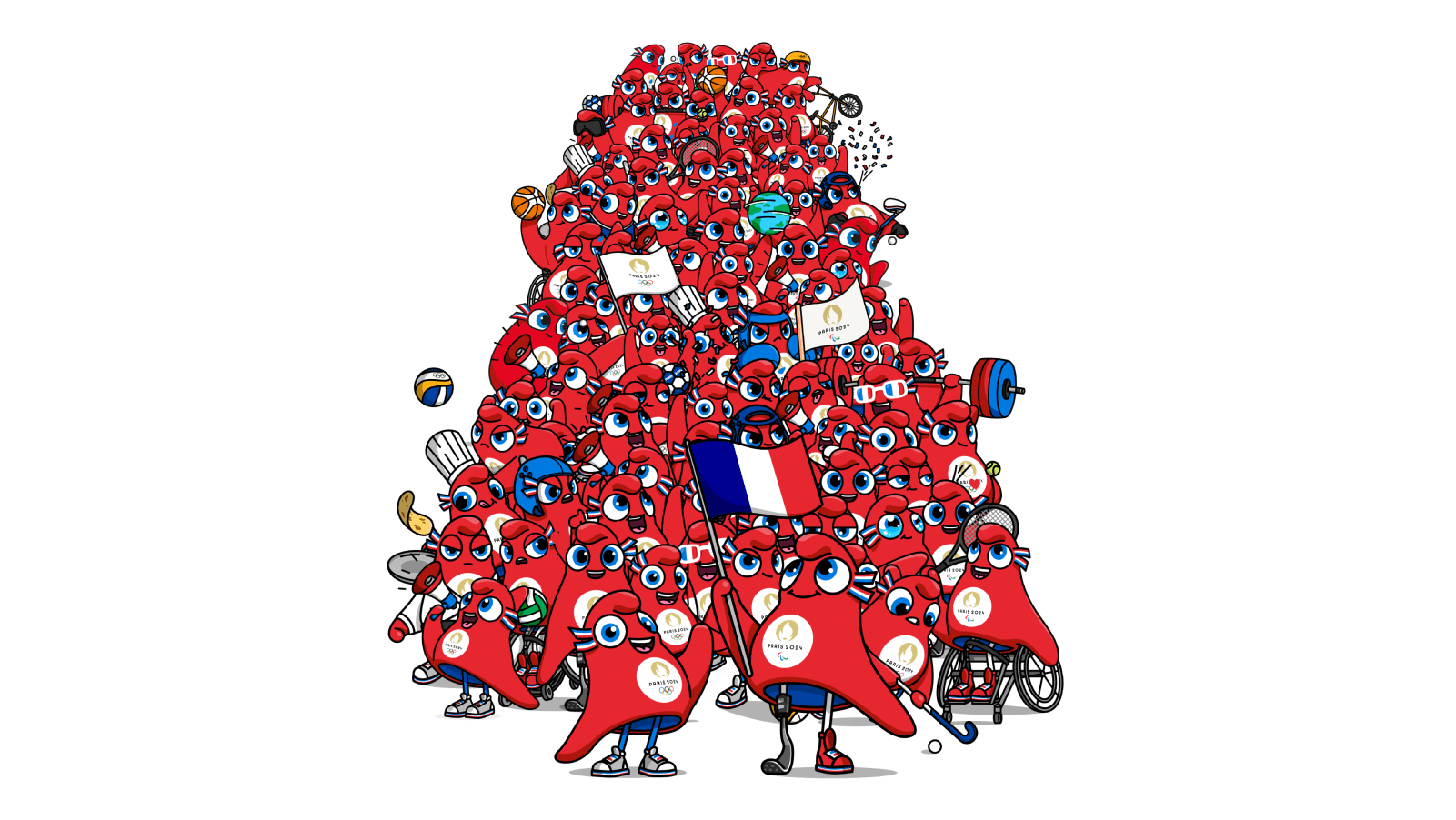 Winter Olympics 2024 Official Mascot