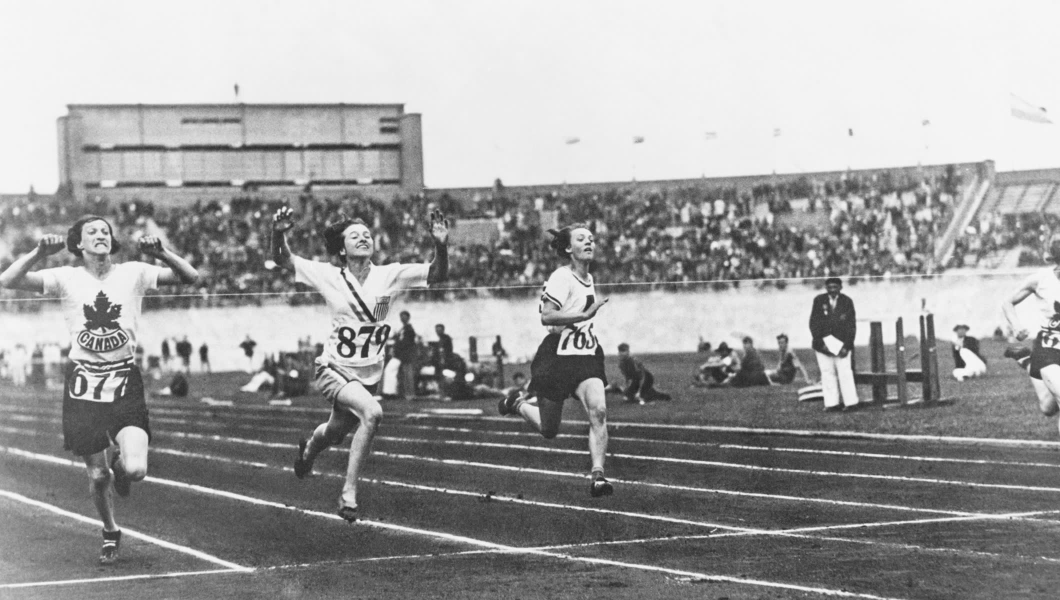 In Amsterdam In 1928, Lina Radke Was The First Female Olympic 800m 