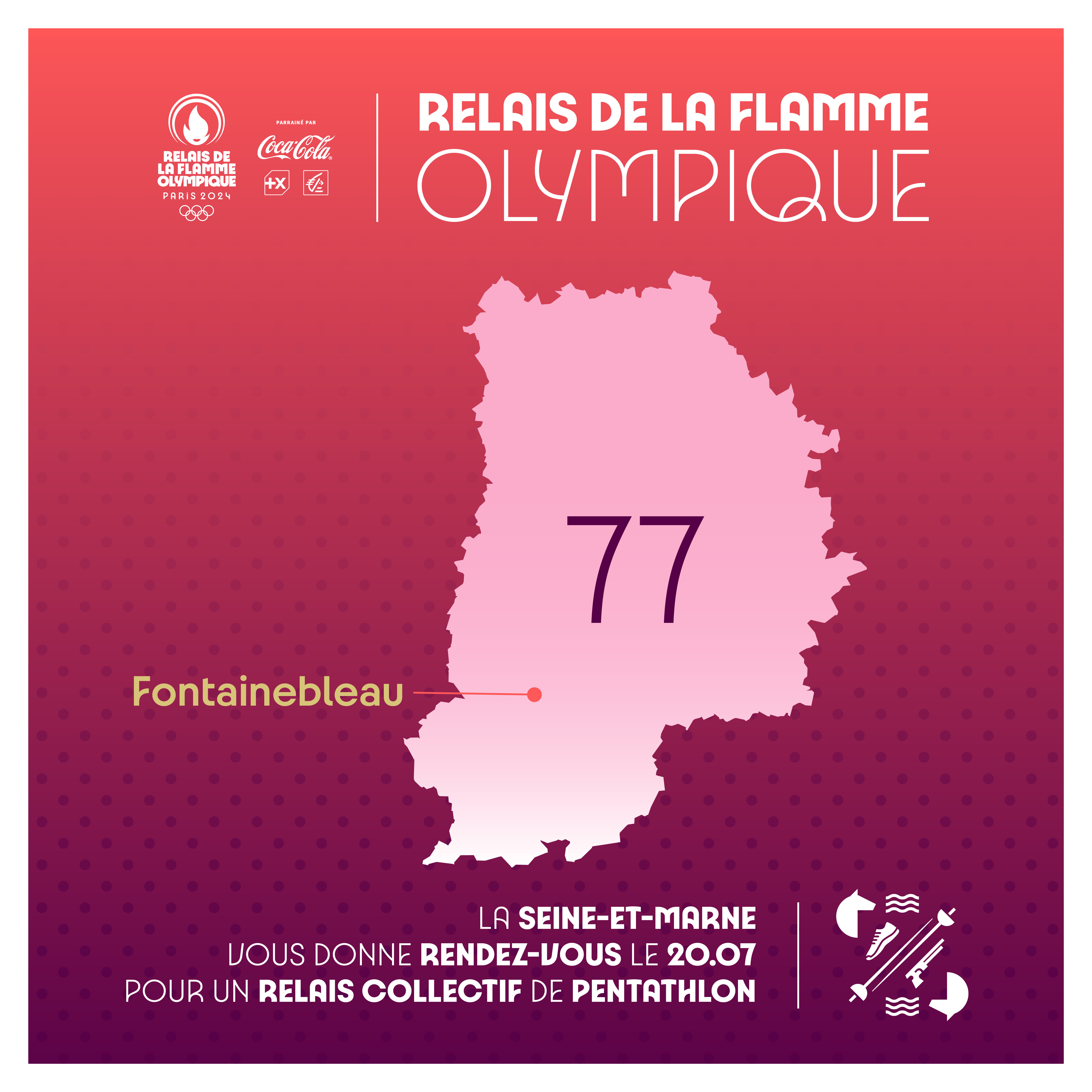 Modern Pentathlon in Fontainebleau Paris 2024