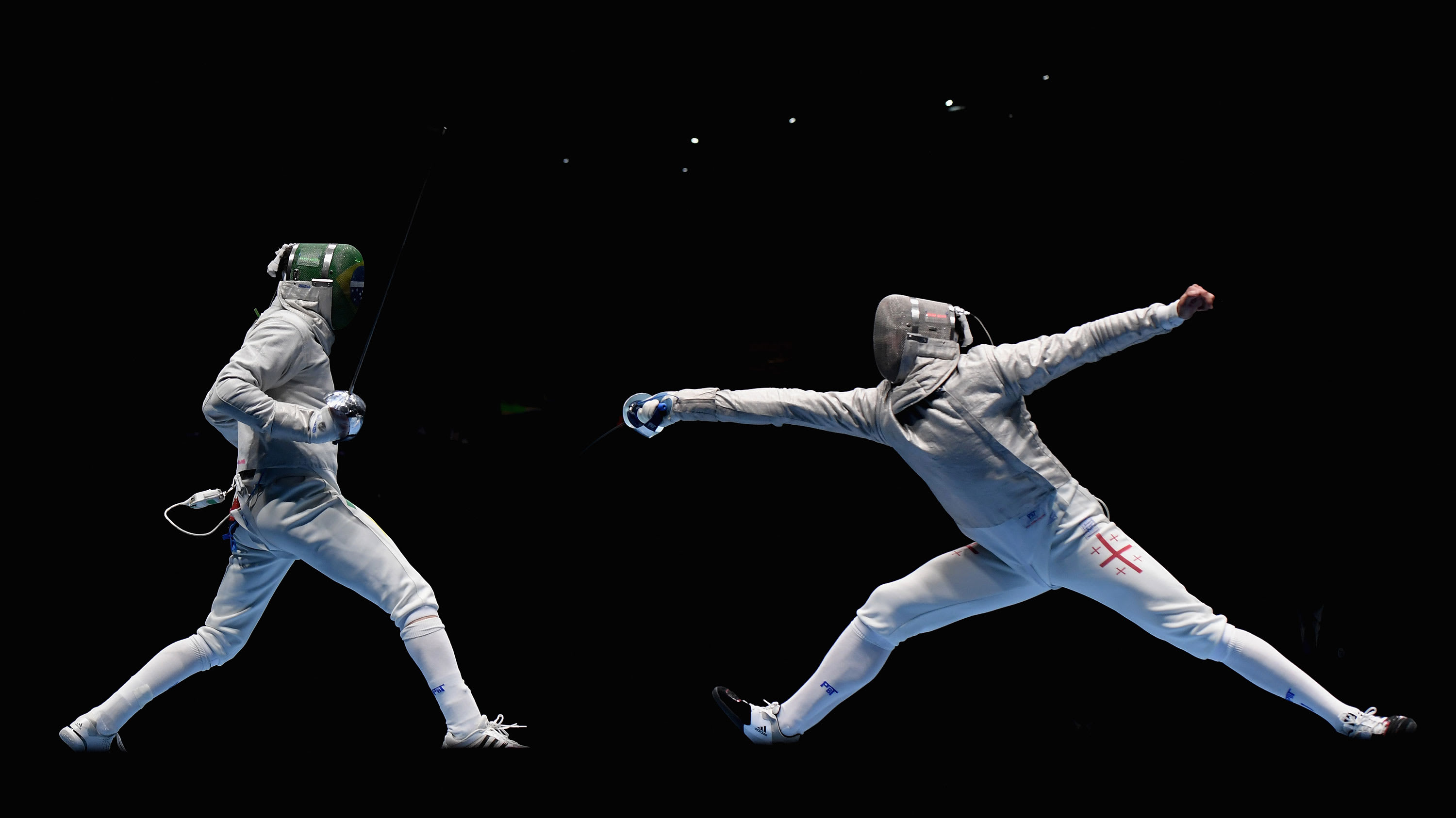 Sandro Bazadze Aiming to make history for fencing in