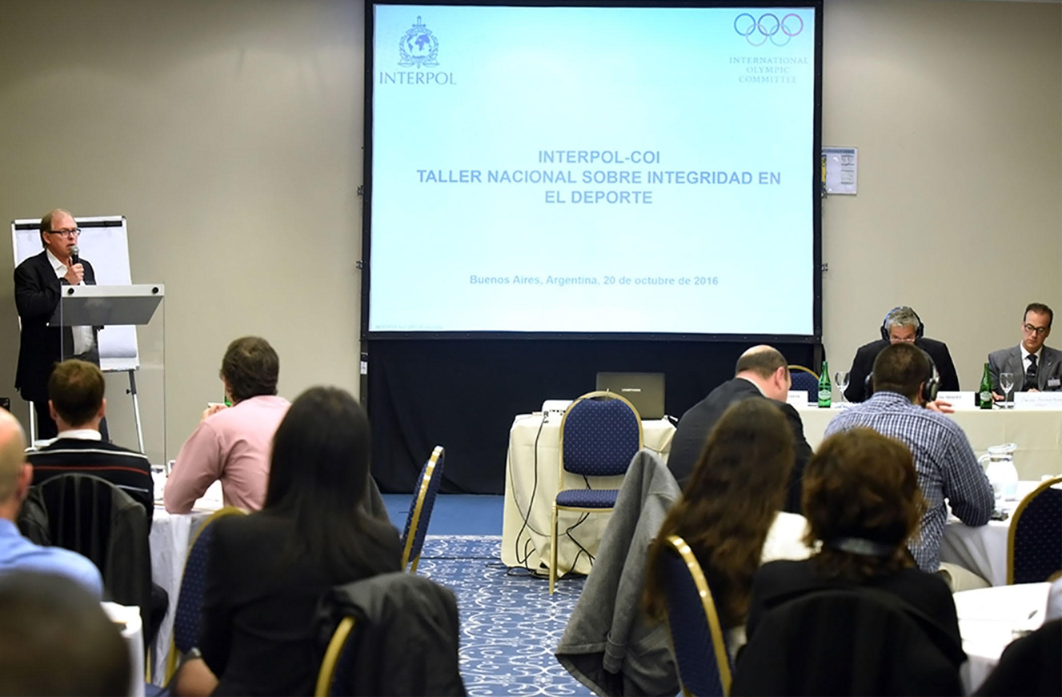 IOC and INTERPOL host national Integrity Training in Buenos Aires