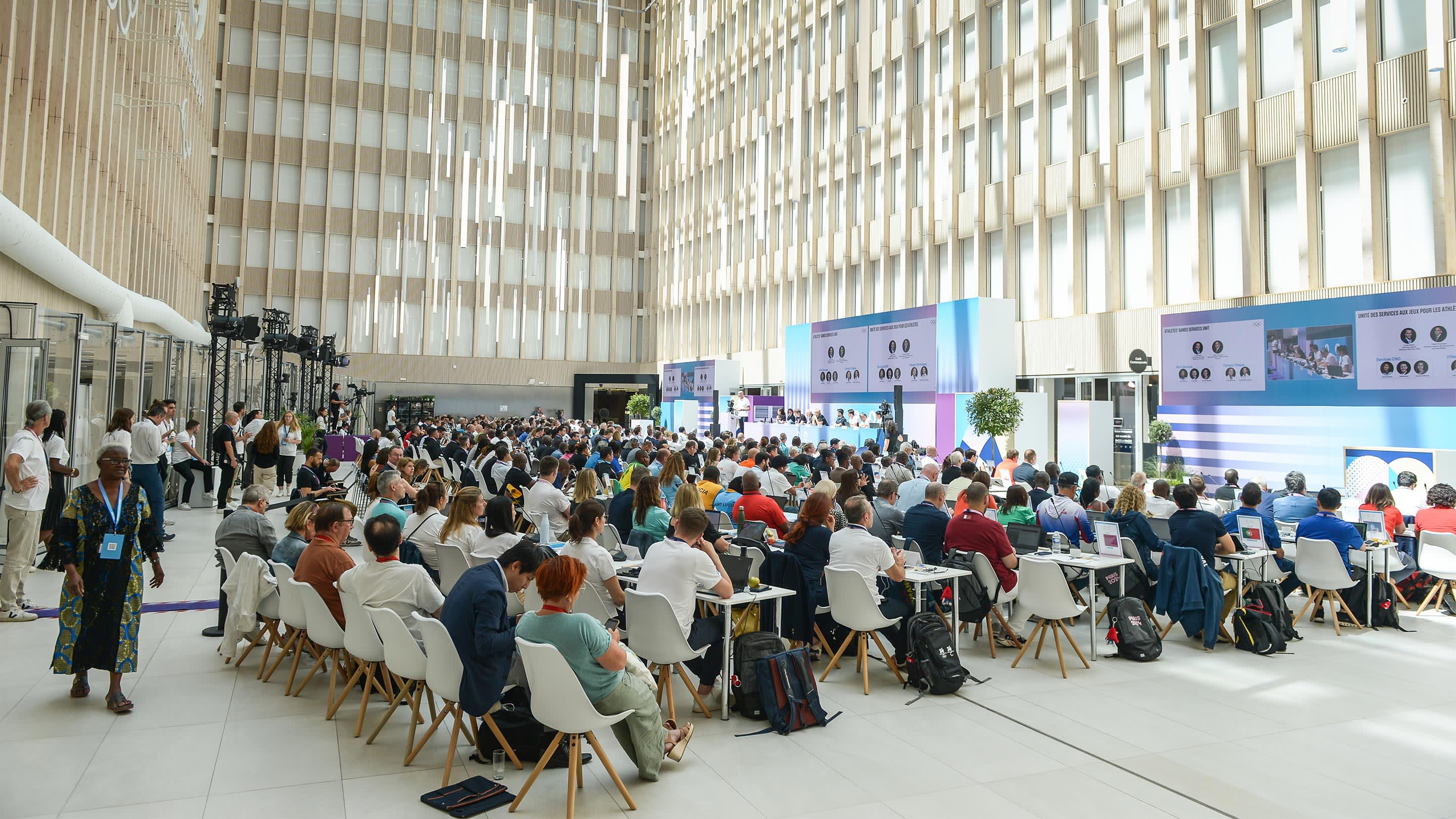 Paris 2024 National Olympic Committees from around the world