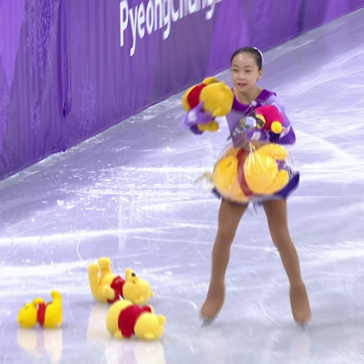 羽生結弦とプーさんの雨