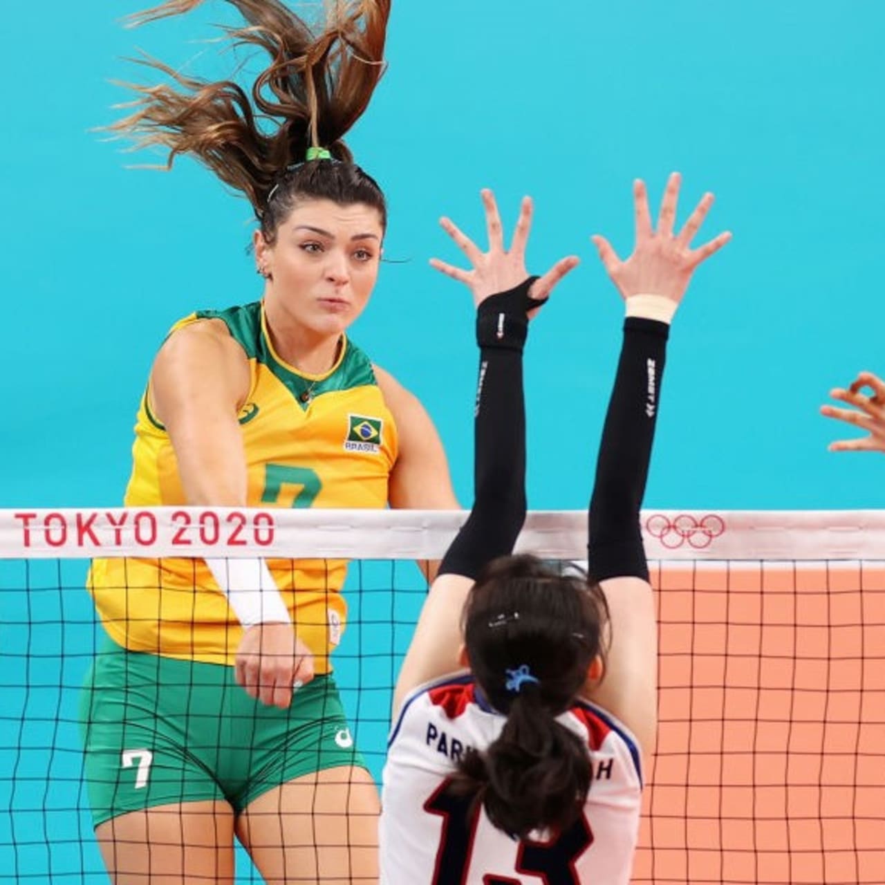 BRA v KOR - 女子準決勝 - バレーボール | 東京2020リプレイ