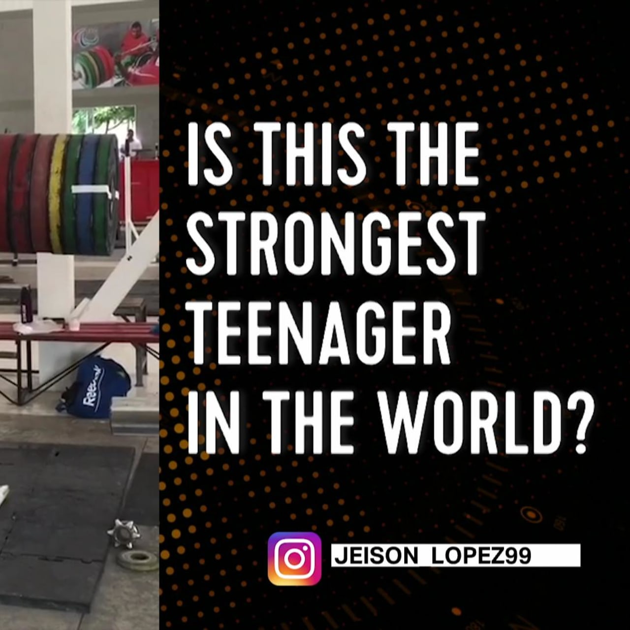 strongest teenager in the world