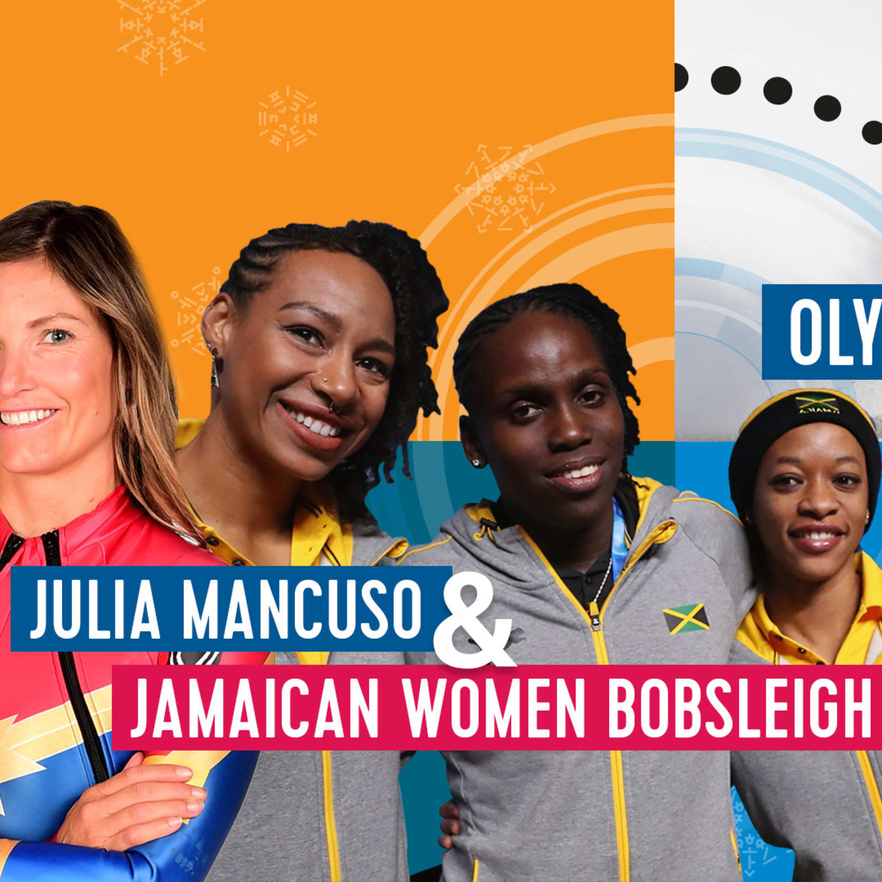 Olympic Channel 팟캐스트 [EP05] - 줄리아 맨쿠소와 자메이카 봅슬레이팀, image size:1280x1280