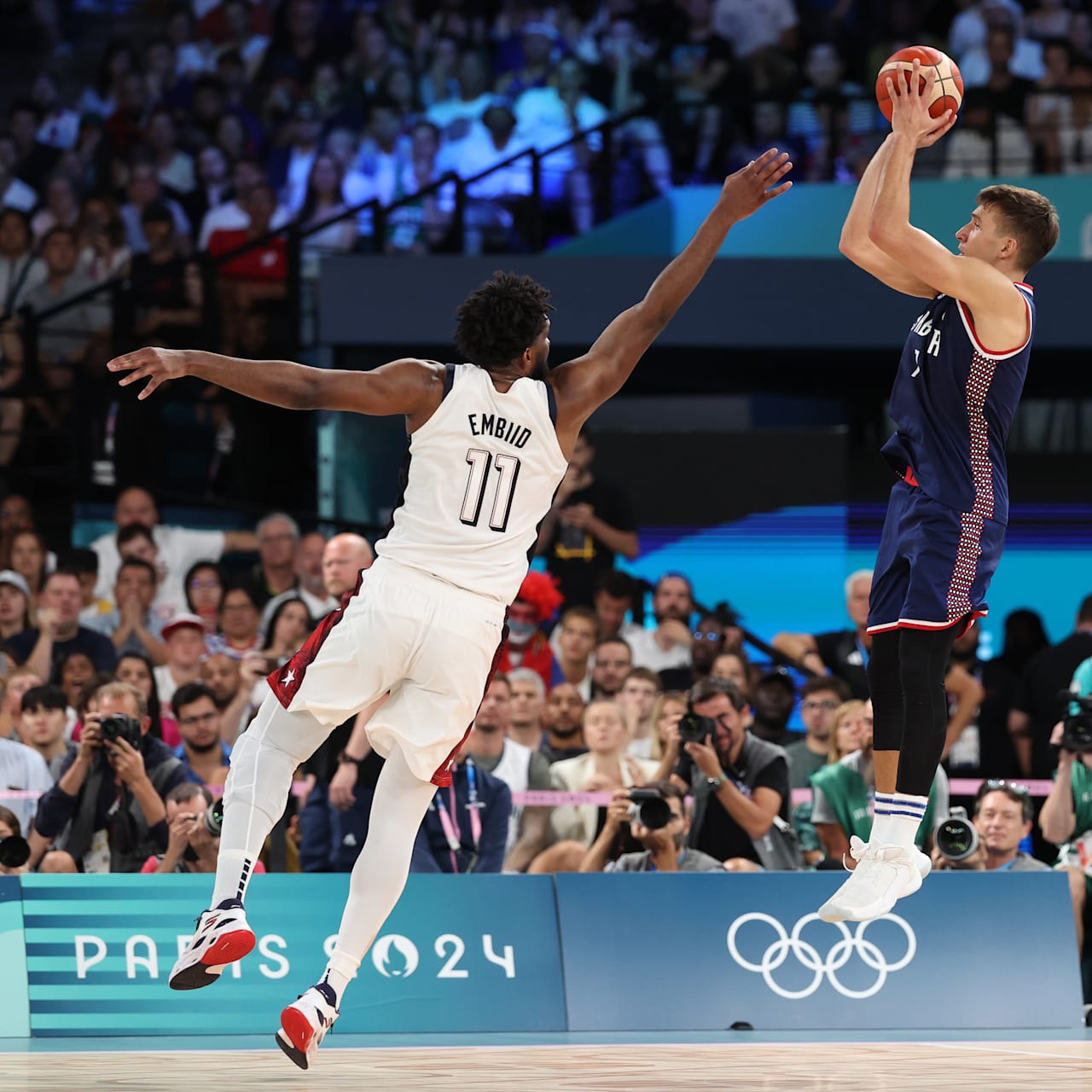 USA-SRB - 男子準決勝 | バスケットボール| パリ2024オリンピック