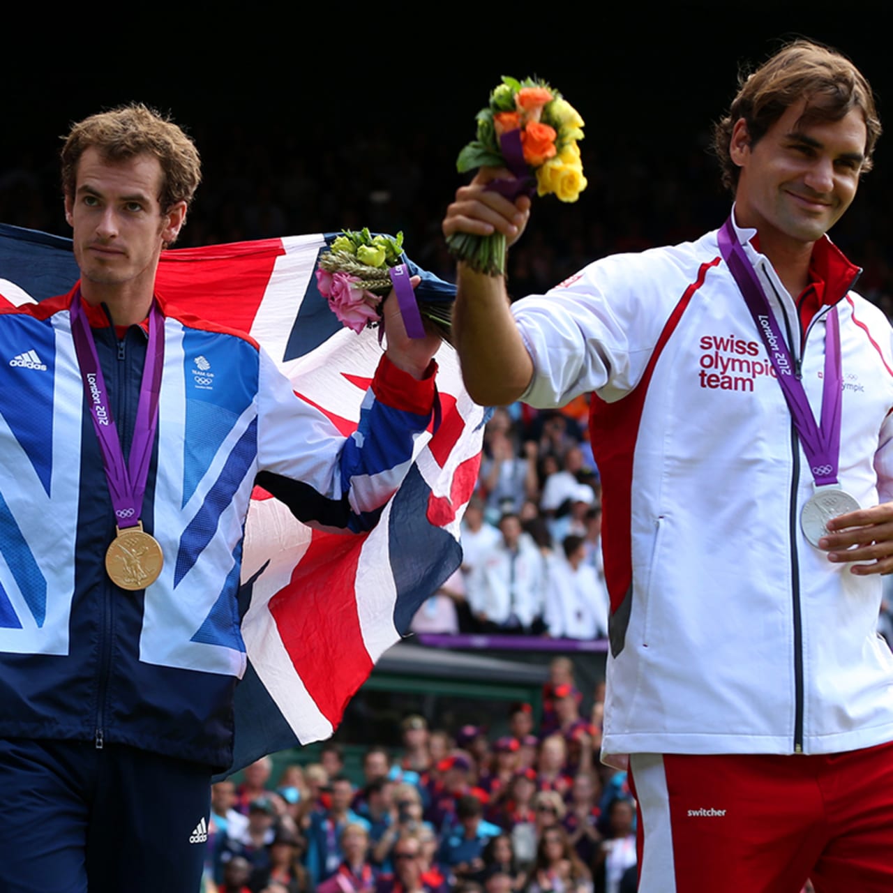 アンディ・マレーがロジャー・フェデラー破り金 | ロンドン2012リプレイ