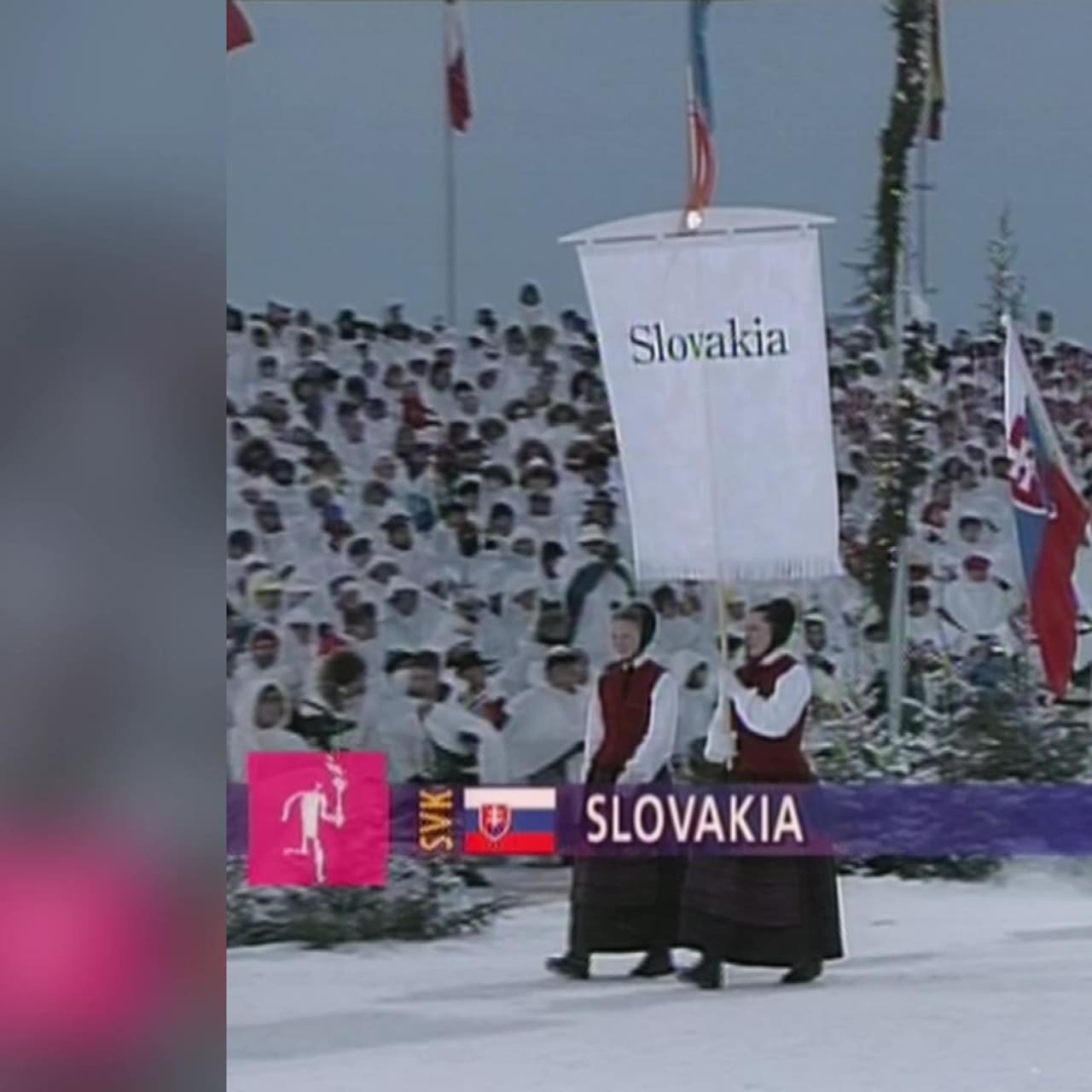 入場行進 - スロバキア - リレハンメル1994冬季五輪開会式