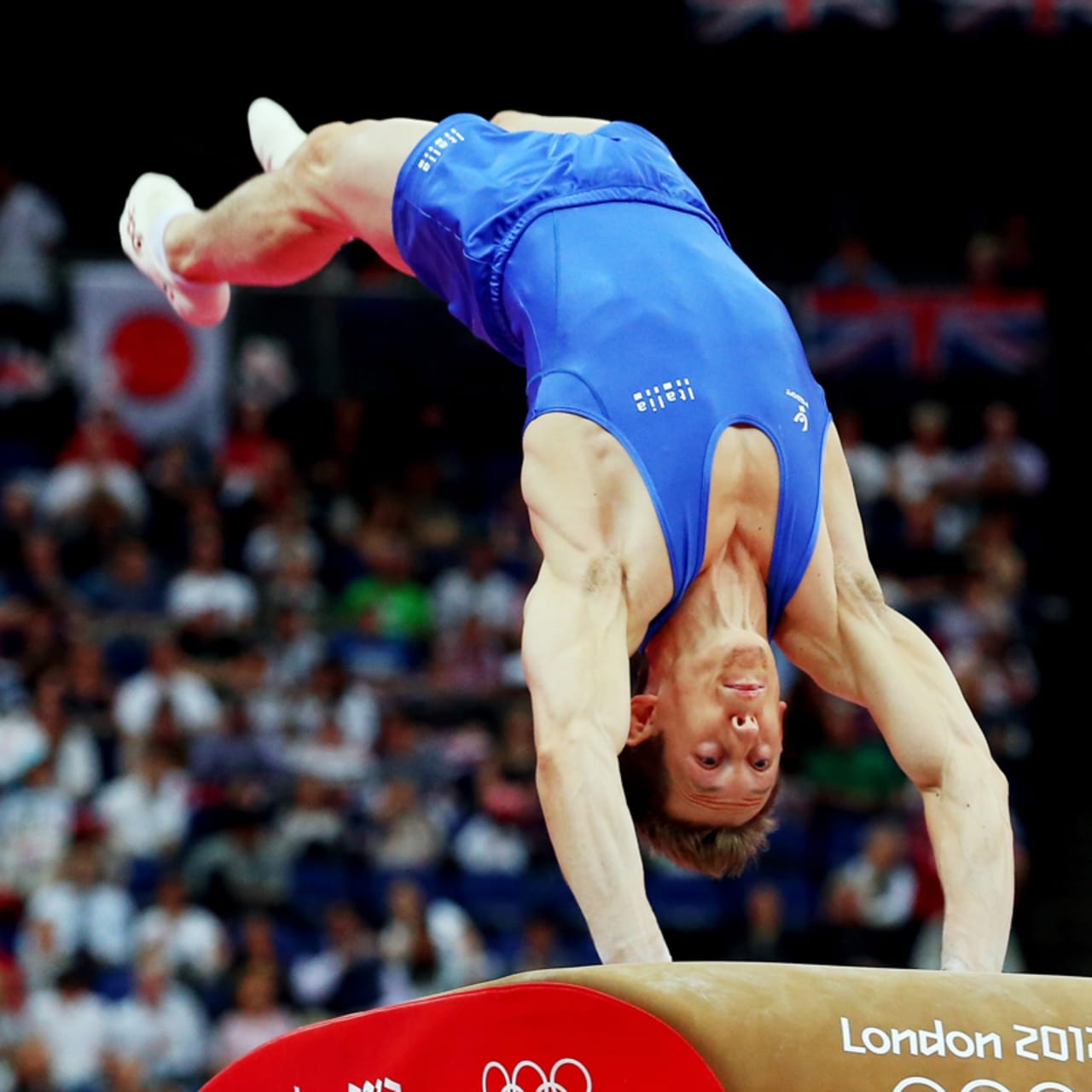 Ян берет золото в опорном прыжке | Лондон-2012