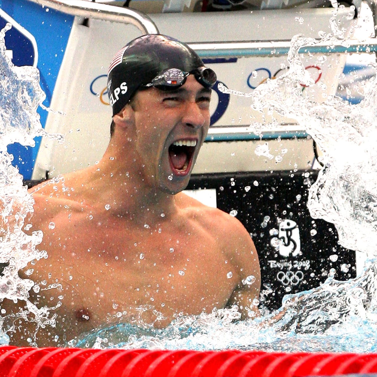 マイケル・フェルプス直筆サイン入り2Lサイズ写真…競泳オリンピック金メダリスト マイケル・フェルプス直筆サイン入り2Lサイズ写真…競泳