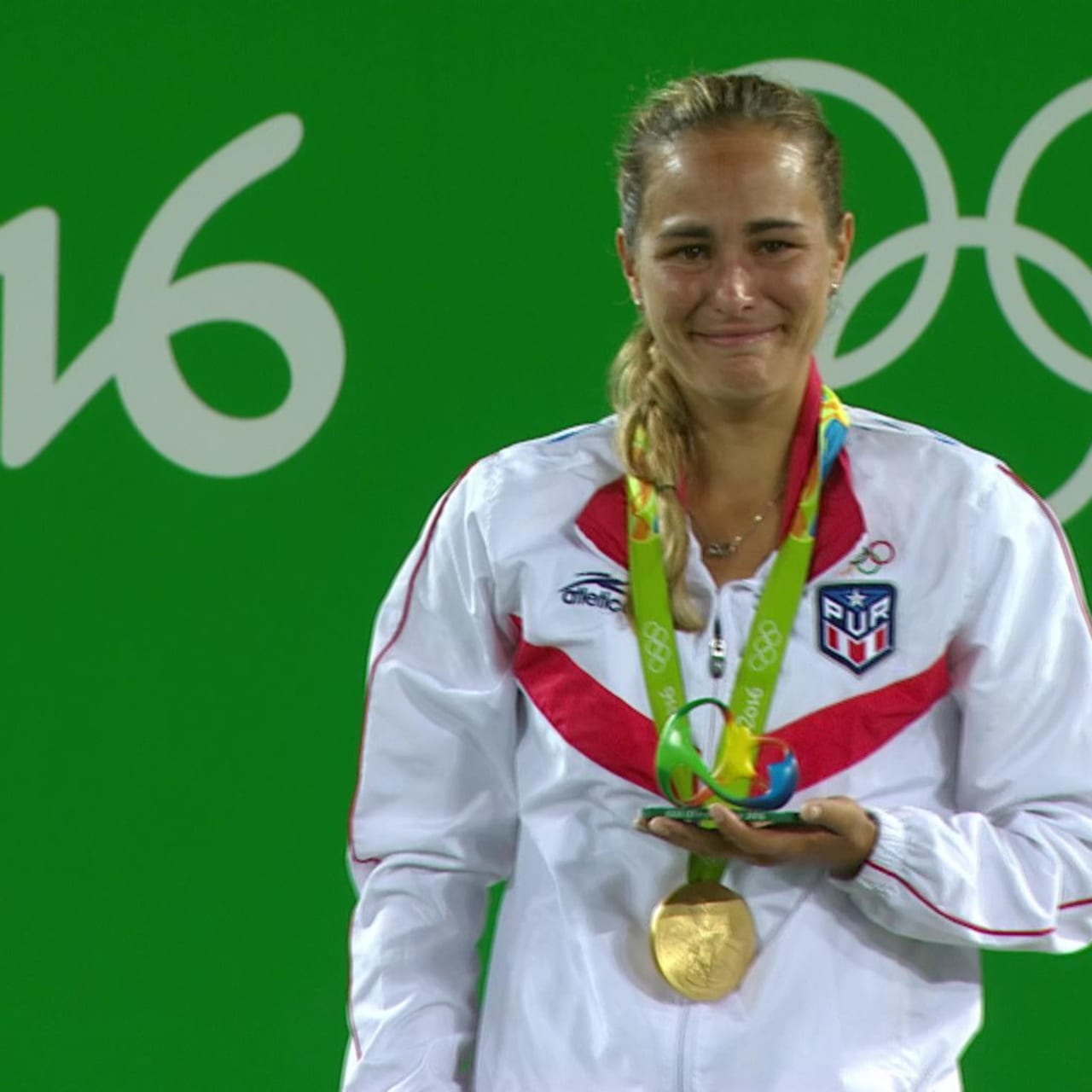 Monica Puig Wins First Olympic Gold Medal for Puerto Rico