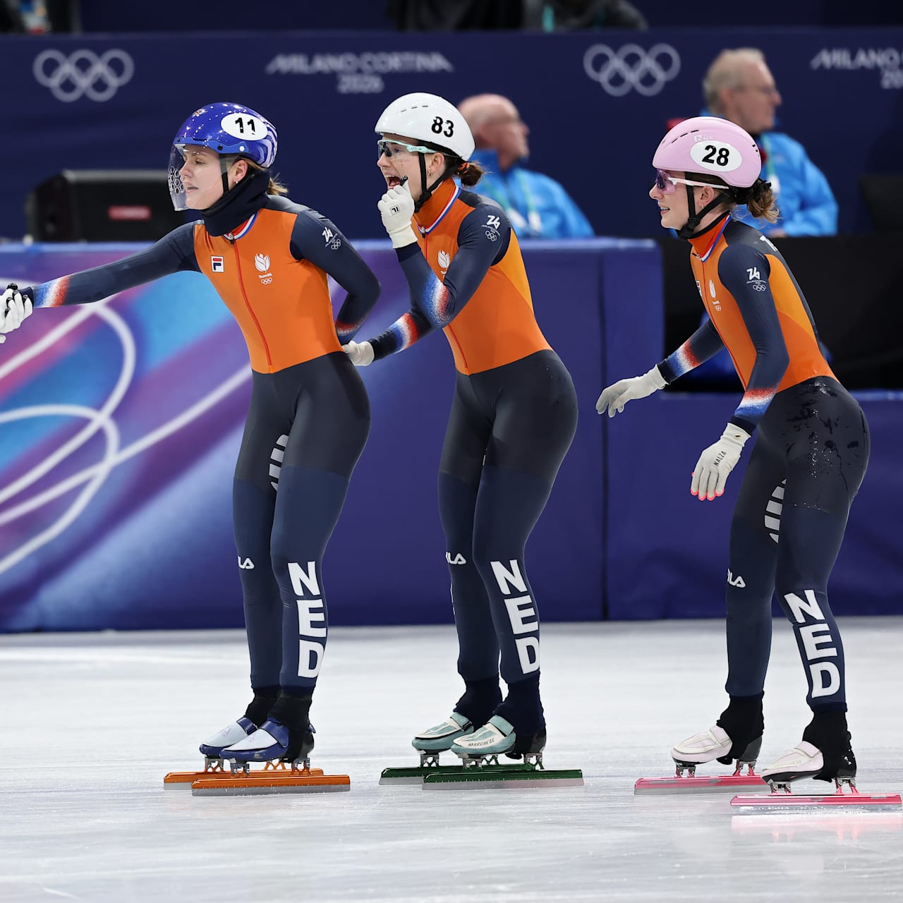 女子3000mリレー準決勝1 - ショートトラックスピードスケート | ミラノ