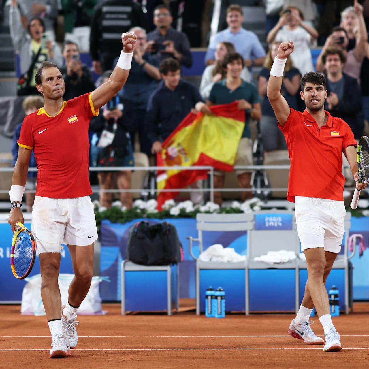 ゴンザレス/モルテーニ (ARG) v アルカラス/ナダル (ESP) - 男子