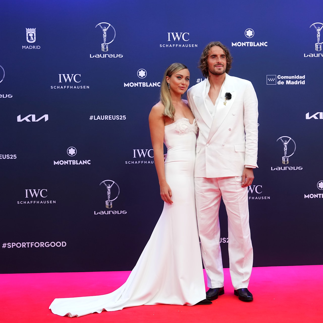 paula badosa red carpet dress Exclusive: Paula Badosa and Stefanos Tsitsipas, the tennis power couple  dazzling on and off the court