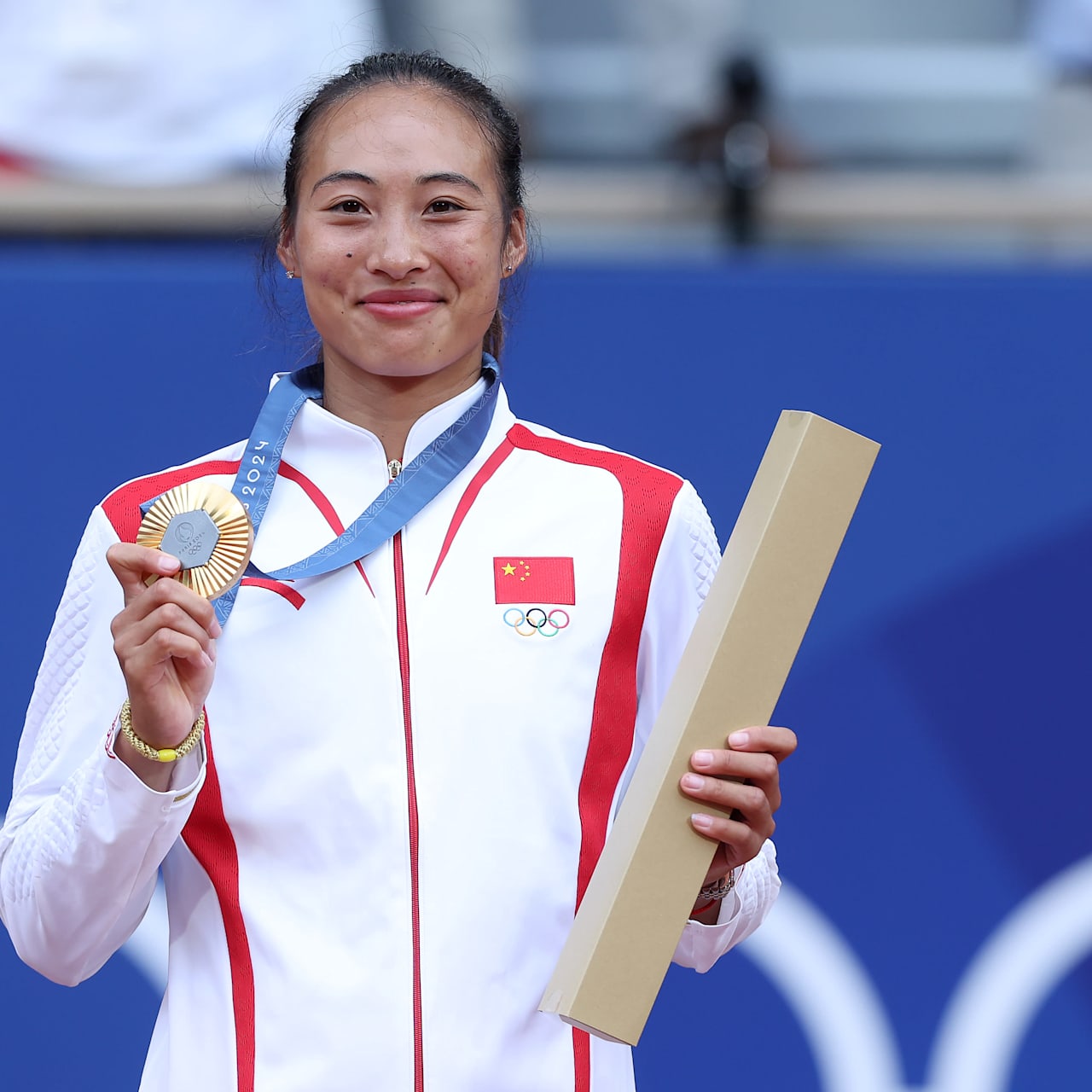 女子研究大学リングライト キャメロン20点 Zheng Qinwen - 女子シングルス | 金メダルハイライト | テニス