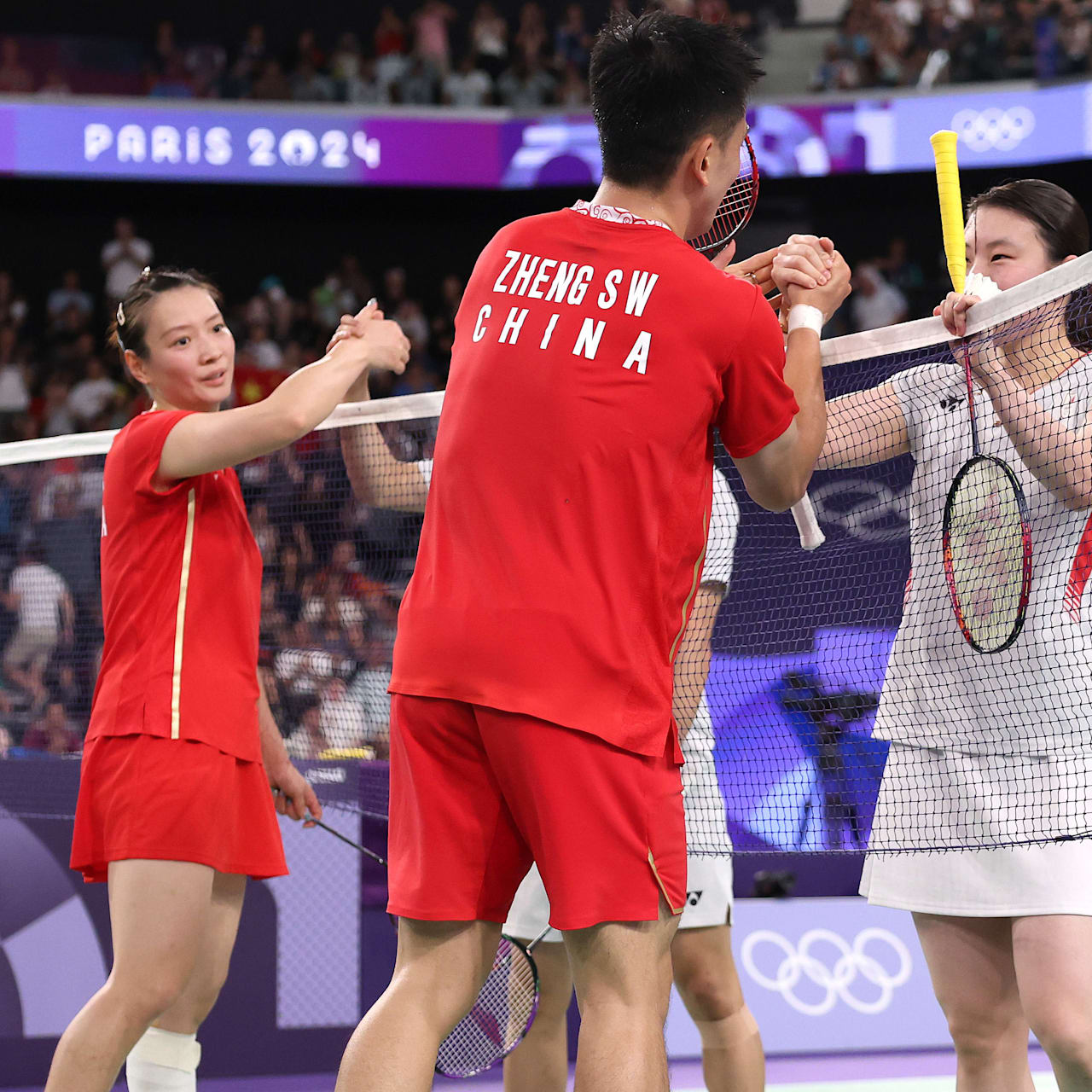 Zheng／Huang (CHN) v 渡辺／東野 (JPN) - 混合ダブルス準決勝