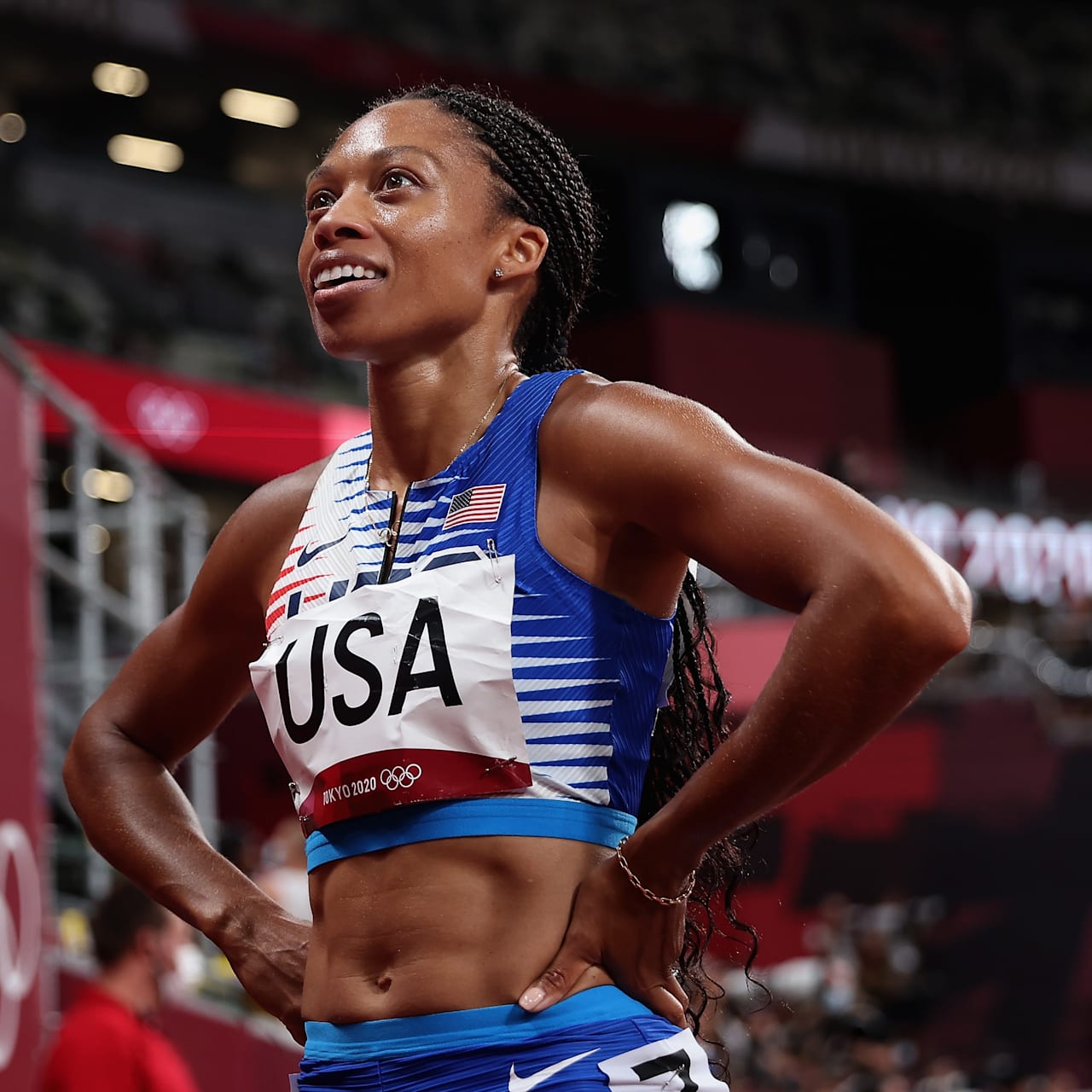 DyeStat.com - News - Allyson Felix Continues to Adapt Training During  Uncertain Period in Preparation for Potential Final Olympic Run