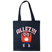 Paris 2024 Olympics Mascot Tote Bag - Navy