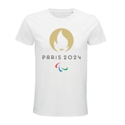 Paris 2024 Paralympics Logo T-Shirt - White