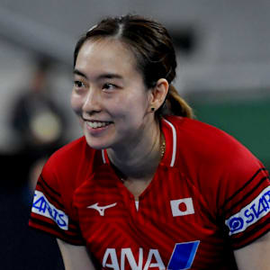 Kasumi Ishikawa (JPN), MARCH 27, 2012 - Table Tennis : Kasumi Ishikawa of  Japan in action during the LIEBHERR Table Tennis Team World Cup 2012  Championship division group C womens team match