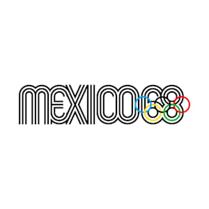 Pictogramas para os Jogos Olímpicos da Cidade do México, 1968. Design