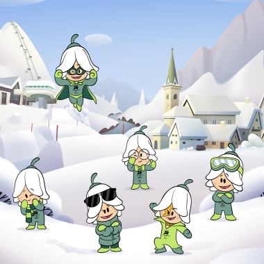 ミラノ・コルティナ2026オリンピック公式マスコット「ティナ」と「ミロ