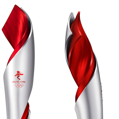 asics - 現物 2018年の平昌オリンピックピック冬季大会記念品 聖火ランナー トーチ 現物 2018年の平昌オリンピックピック冬季大会記念品 聖火