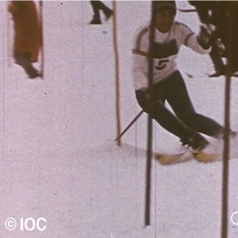 Goitschel's slalom gold - Alpine Skiing | Grenoble 1968 Highlights
