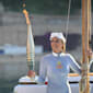 The Olympic Torch rises from the bottom of the sea to the peak of exhilaration in Alpes-Maritimes and Monaco!