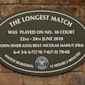 Самые длинные матчи в истории тенниса