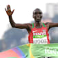 Victorious Kipchoge completes Kenya’s marathon double