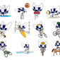 Tokyo 2020 unveils mascot images representing Olympic sports and disciplines 