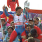 Alberto Tomba's gold medal giant slalom run | Calg...