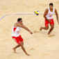 Bello twins train through cold English winters for Olympic beach volleyball berth