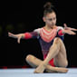 Jessica Gadirova talks about what it’s like to compete on floor