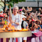 The European Community of Alsace and the Olympic Torch Relay celebrate Europe!