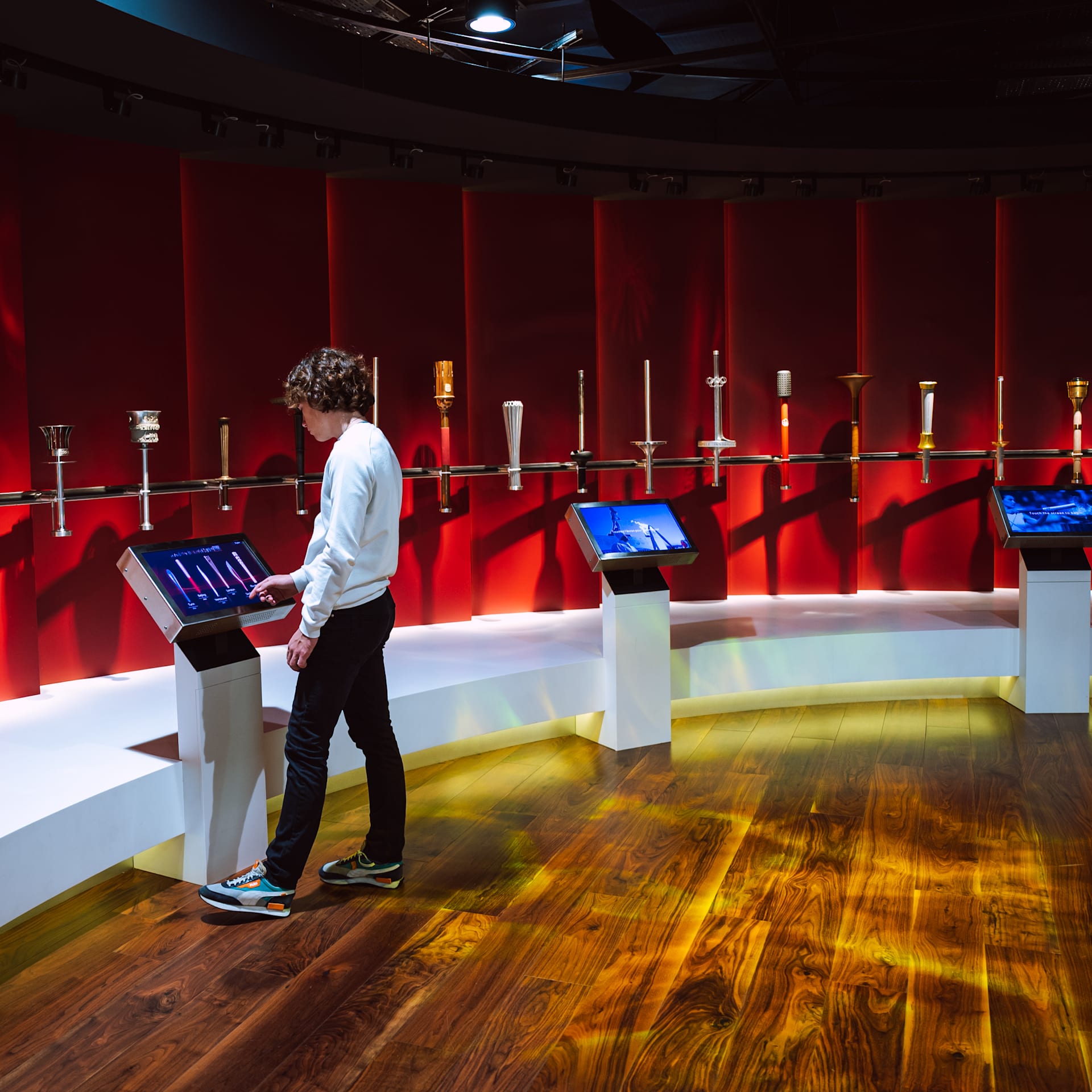 Torches in the Permanent Exhibition