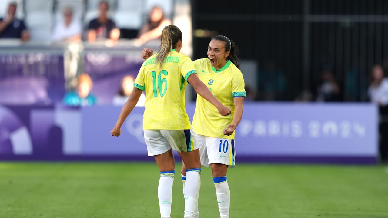 वूमेंस ग्रुप स्टेज NGR-BRA | फुटबॉल | ओलंपिक गेम्स पेरिस 2024