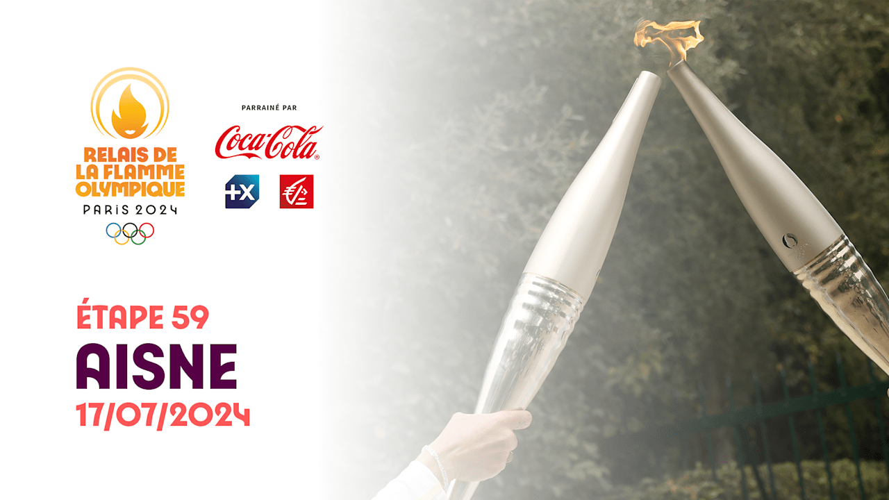 Olympic Torch Relay | Stage 59 - Aisne | Olympic Games Paris 2024