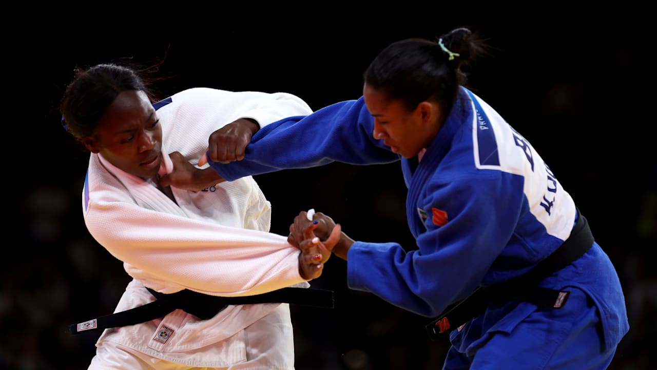 Clarisse Agbegnenou (FRA) vs. Ketleyn Quadros (BRA) - Damen -63kg Achtelfinale | Judo | Olympische Spiele Paris 2024