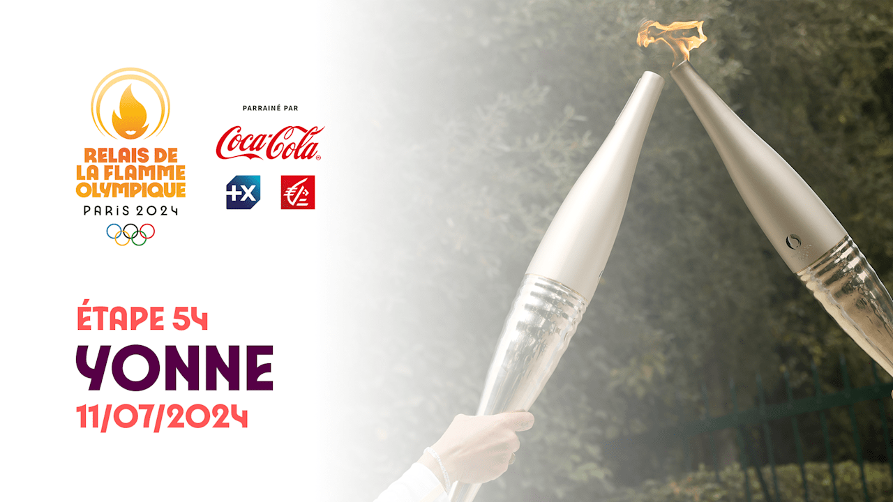 Olympic Torch Relay | Stage 54 - Yonne | Olympic Games Paris 2024