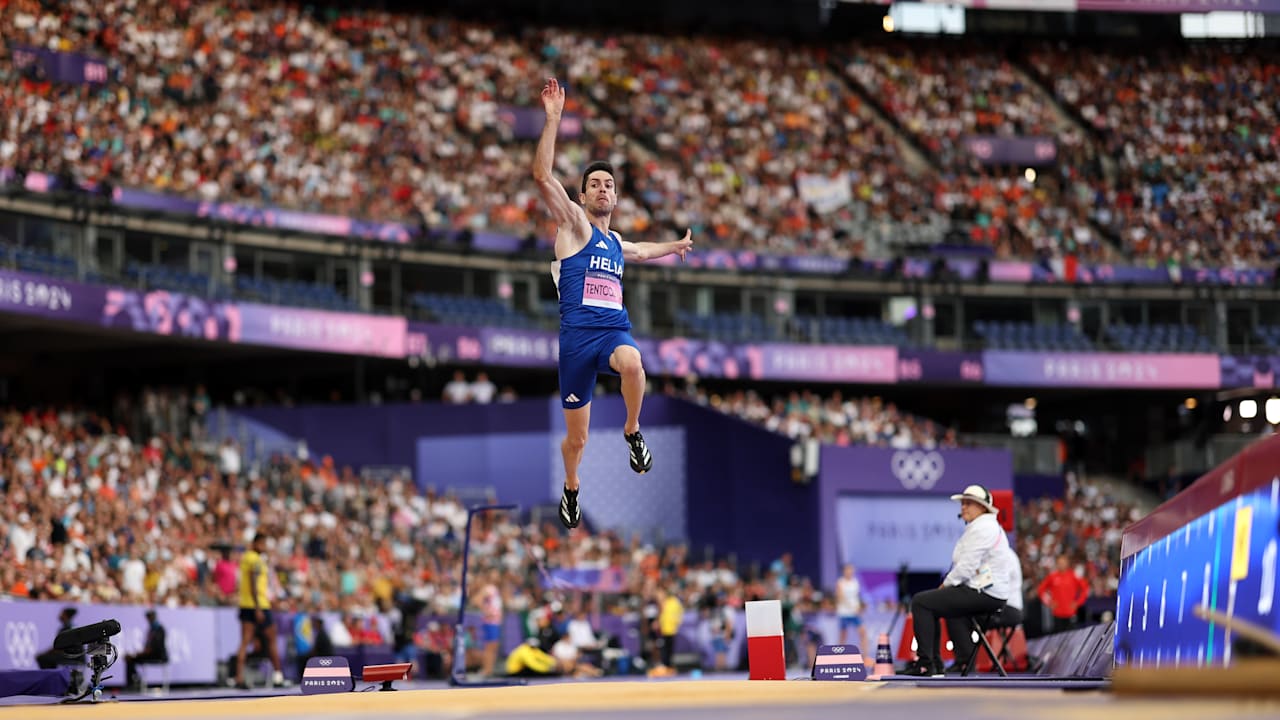Herren Weitsprung Finale Leichtathletik Olympische Spiele Paris 2024