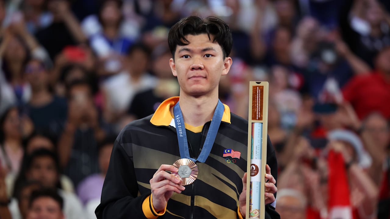 Zii Jia Lee (MAS) v Lakshya Sen (IND) - Men's Singles Bronze Medal Match | Badminton | Olympic Games Paris 2024