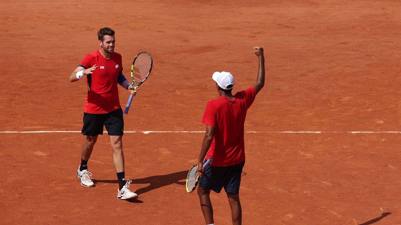 Herren Doppel Halbfinale Tennis Olympische Spiele Paris 2024