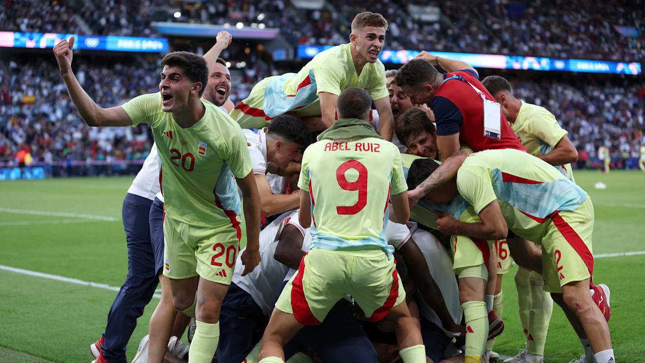 FRA v ESP - 남자 금메달 결정전 | 축구 | 2024 파리 올림픽