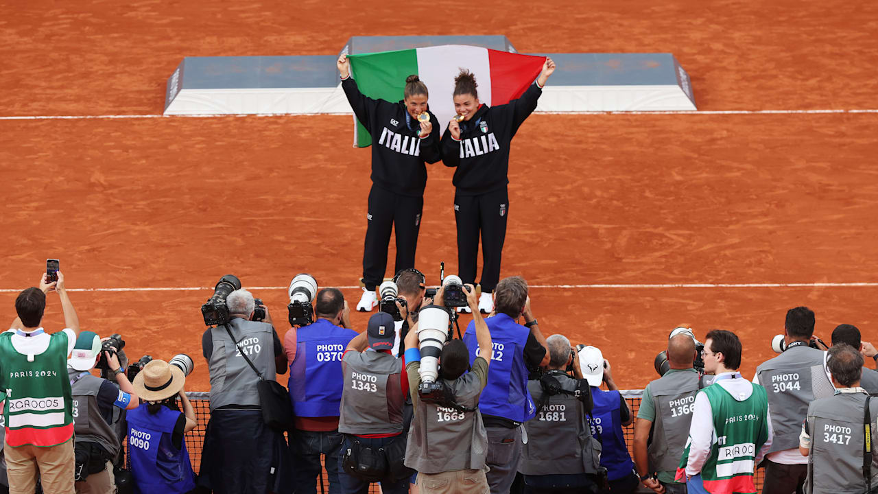 Errani/Paolini (ITA) vs. Andreeva/Shnaider (AIN) Damen Doppel Finale