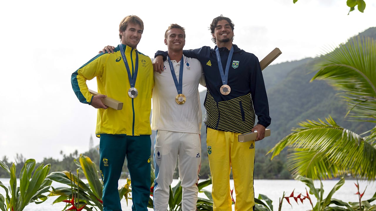 Men's Final Surfing Olympische Spiele Paris 2024